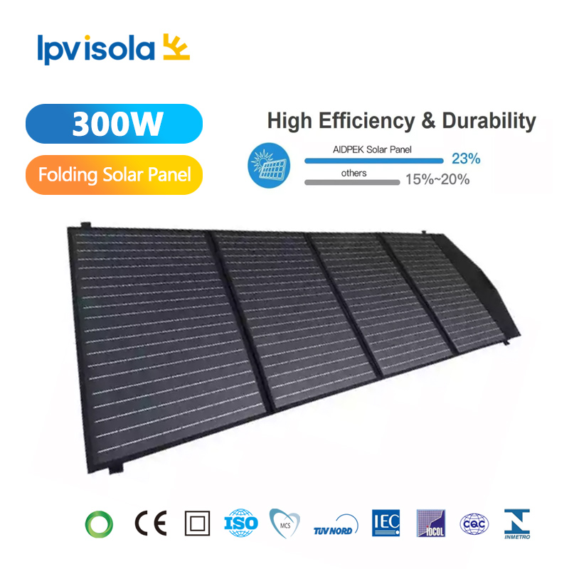 300w Thin Light Folding Solar Panel