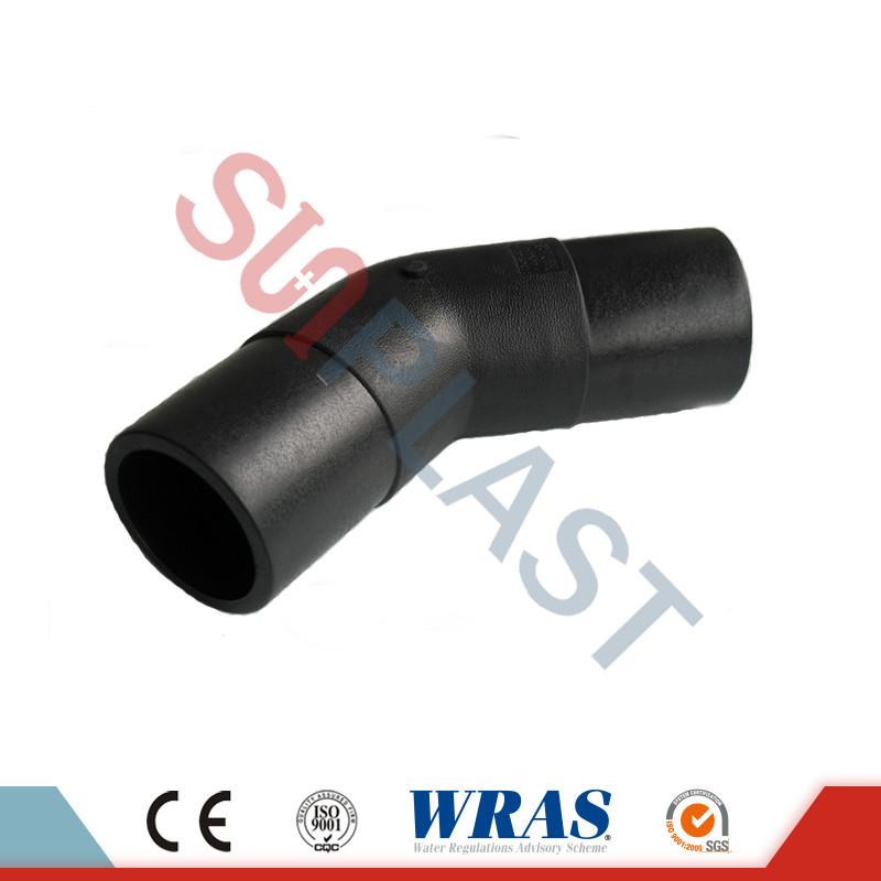 Versatility Unleashed: HDPE Butt Fusion 22.5 Degree Elbows in Water and Gas Distribution Systems