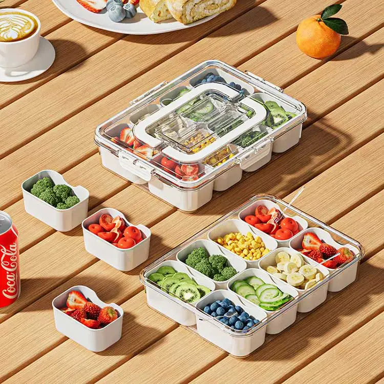 Creative Ideas for Using a Divided Serving Tray with Tableware