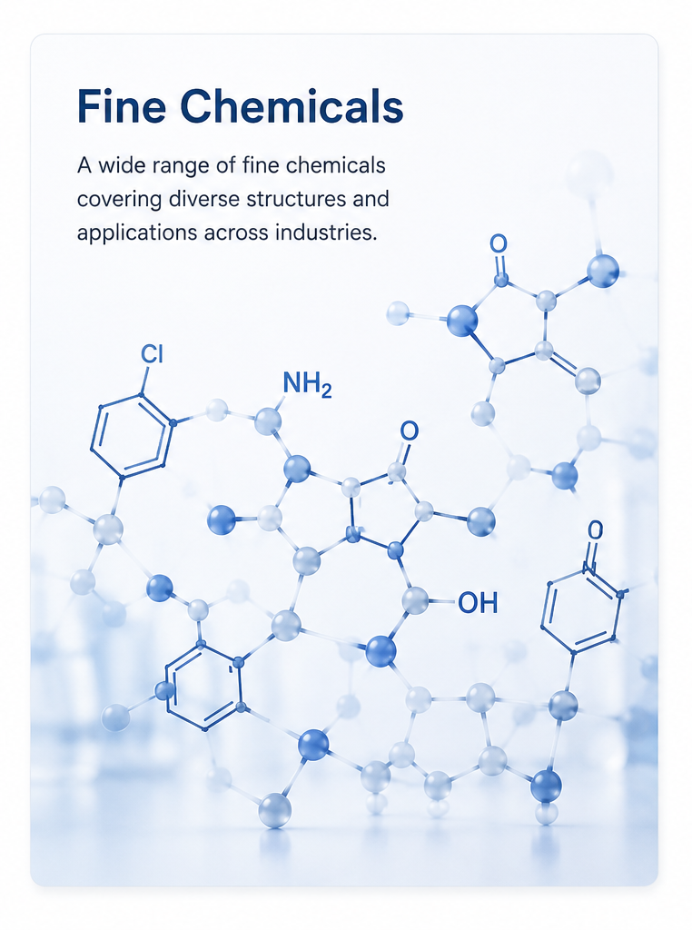 Fine Chemicals Manufacturer: Driving Innovation in High-Purity Synthesis