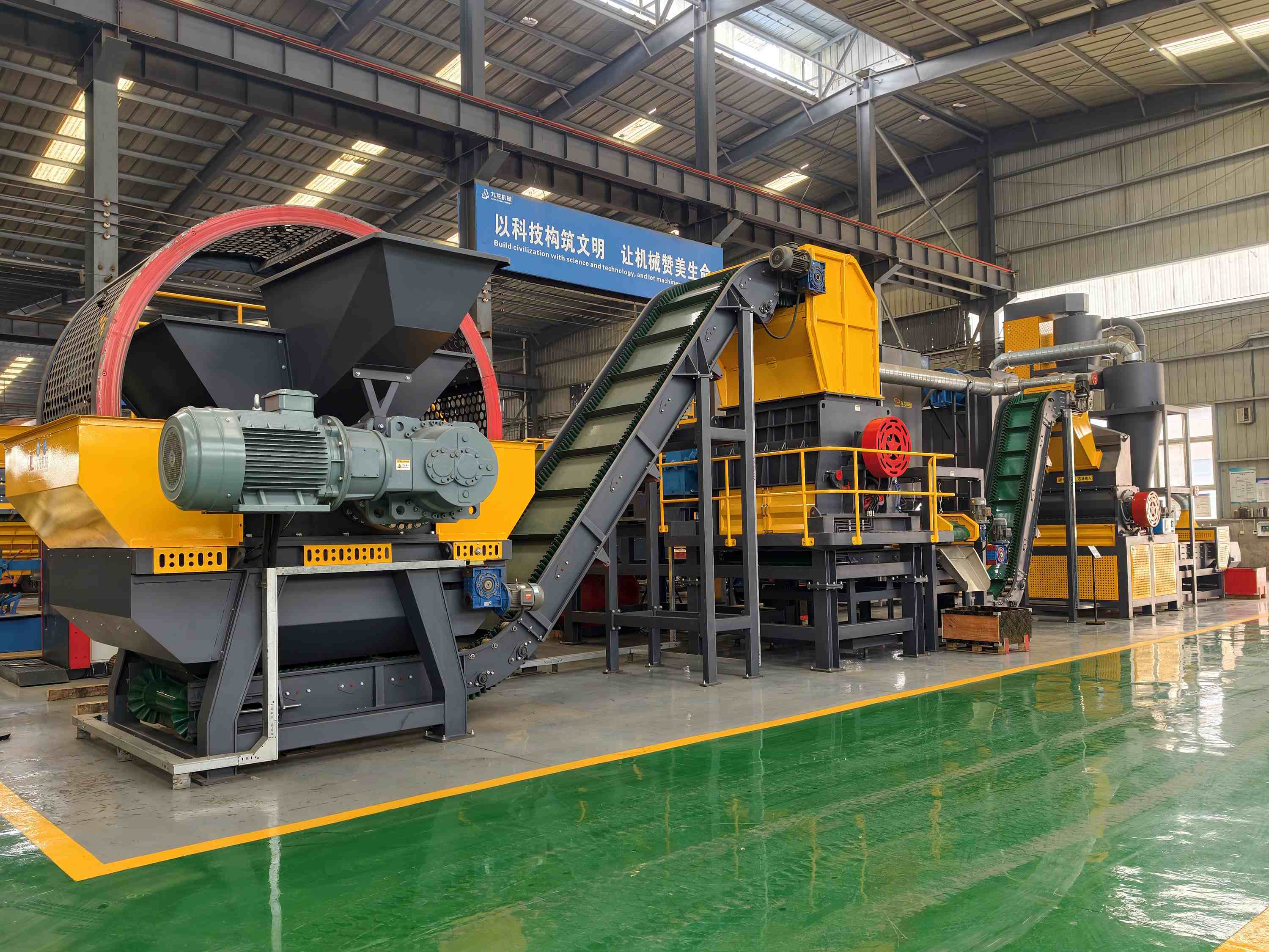 High Quality Tire Shredder Features That Ensure Long-Term Performance